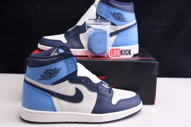 Rep High Air 555088-140 1 Obsidian OG Retro Jordan 0725
